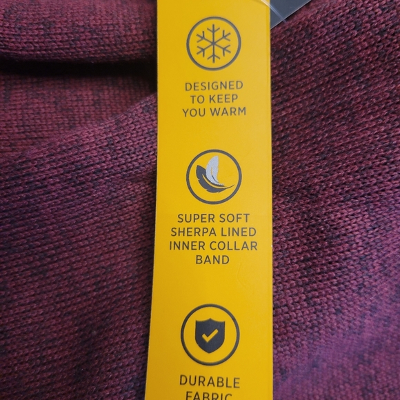 NEW LEE JEANS BRAND MENS 3/4 ZIP PULLOVER JACKET-NWT - Picture 10 of 11